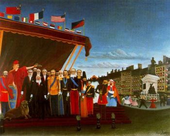 亨利 盧梭 The Representatives of Foreign Powers Coming to Salute the Republic as a Sign of Peace 亨利 盧梭 The Representatives of Foreign Powers Coming to Salute the Republic as a Sign of Peace